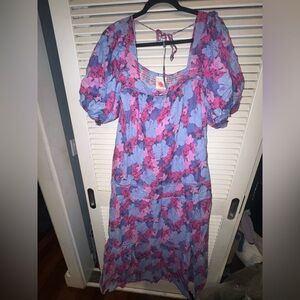 Fighting Eel Multicolor Knit Dress